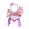Gift Beauty Play Set Small Makeup Mirror Dressing Table Set Fashion Cosmetic Toy for Kids