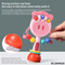 Wholesale Baby Hand Shake Teether Rattle Musical Light up Plastic Baby Montessori Sensory Toys