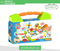Wholesale Educational Montessori Plastic Popular DIY Creative Block Building Toy