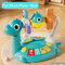 Wholesale Cartoon Dinosaur Design Music Baby Plastic Animal Sound Electronic Small Piano Education Rainbow Keyboard Toy