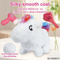 Wholesale Customized Walking Pretend Play Pet Custom Cute White Plush Electric Rocking Horse Stuffed Animal Toy