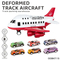 Wholesale Diecast Mini Metal Kids Air Plane Model 6PCS Alloy Car Toy