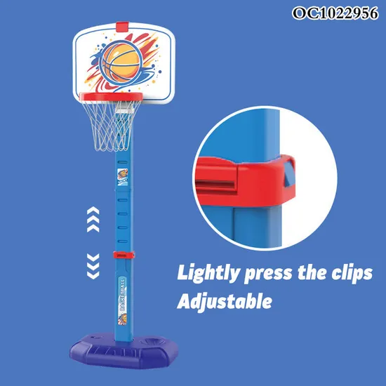 Wholesale Indoor Sports Movable Equipment Adjustable Custom Mini Plastic Basketball Hoop Stand Set Toy