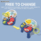 Wholesale Childhood Interactive Education Montessori Baby Basketball Hoop Electronic Game Table Toy