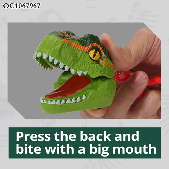 Wholesale Gifts Finger Dinosaur Pullback Custom Interactive Toy Miniature Cars for Children