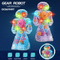 Wholesale Intelligent Electrical Walking Electric Kids Toys Robot with Light Music