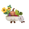Wholesale Stuffed Water Flowers Pretend Felt Child Interactive Cognitive Toys for Children