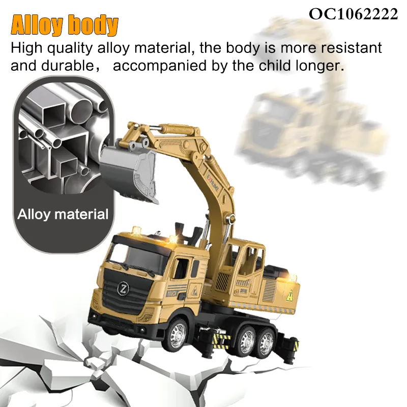 Wholesale Model Scale Diecast Lighted up Diecast Toys Mini Cars Trucks for Sale