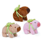 Wholesale Cute Stuffed DIY Kapibala Hot Selling Plush Doll Electric Walking Sound Dancing Toy
