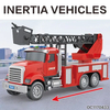 Wholesale Construction 1: 18 Scale Friction Educational Folding Fire Toy Models Truck