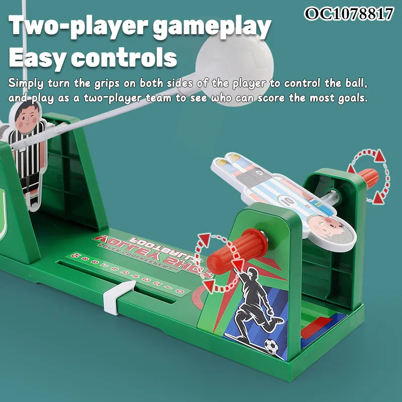 Wholesale 2 Player Hand Interactive Manual Table Mini Football Board Games