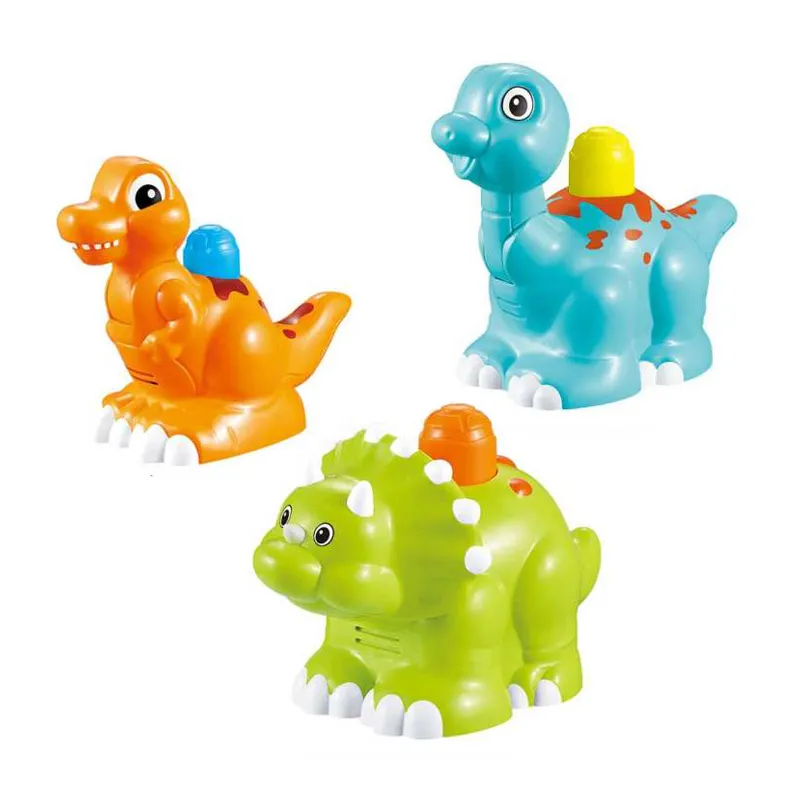 Wholesale Small Plastic Animal Press and Go Friction Dinosaur Car Educational Kids Toy