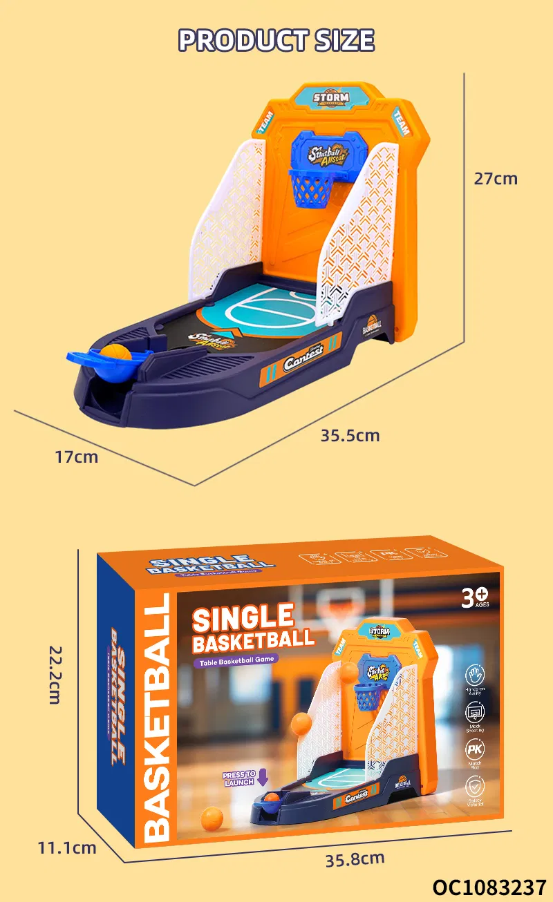 Wholesale Interaction Games Plastic Hoop Toys Basketball Football Shooting Family Games for Parents and Children