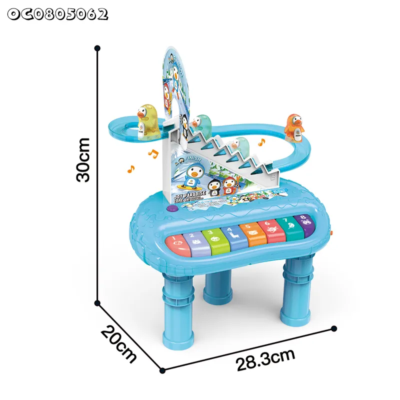 Wholesale Interactive Children Lighted Sensory Education Toy Keyboard Electronic Musical Organ