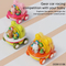 Wholesale Friction Funny Cartoon Construction Mini Car Small Plastic Toy Set for Child