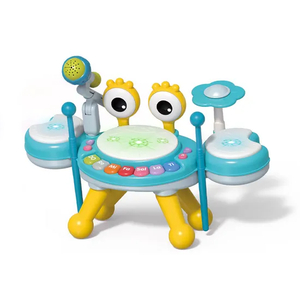 Wholesale Plastic Hot Sale Children Music Instrument Kids Electronic Montessori Educational Piano Drum Toy