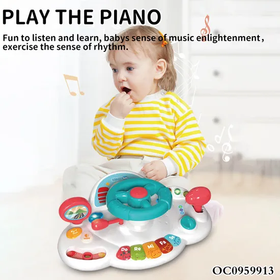 Wholesale Mini Piano Light-up Keyboard Music Instrument Electronic Toys for Kids