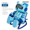 Wholesale Toy Plastic Intelligent Fashion Bear Robot Alarm Clock for Kids with Light Sound