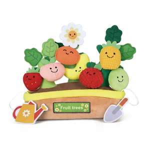 Wholesale Children Custom Fruit Plush Flower Pretend Arts Crafts Flower Garden Play Baby Plant Toy