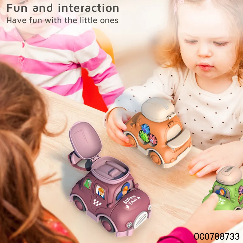 Wholesale Miniature Friction Kids Children Cartoon Classic Children's Toys Car