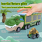 Wholesale Plastic Children Dinosaur Education Friction Truck Car Track Carrier Toy with Light