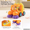 Wholesale Plastic 6PCS Baby Construction Truck Push and Go Car Plastic Model Small Friction Car Toys