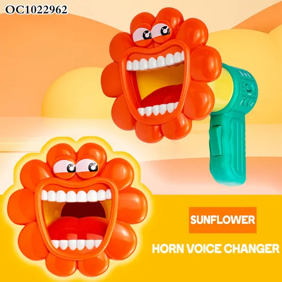 Wholesale Children Battery Operated Plastic Toy Trumpet Electric Horn Kids with Sound