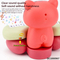 Wholesale Cartoon Tiger Toy Musical Instruments Battery Operated Toy Small Piano Keyboard Toy for Baby with Light up Music