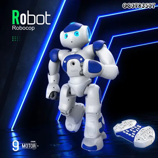 Wholesale Remote-Controlled Toy New RC Dancing Robots for Kids with Music and Light