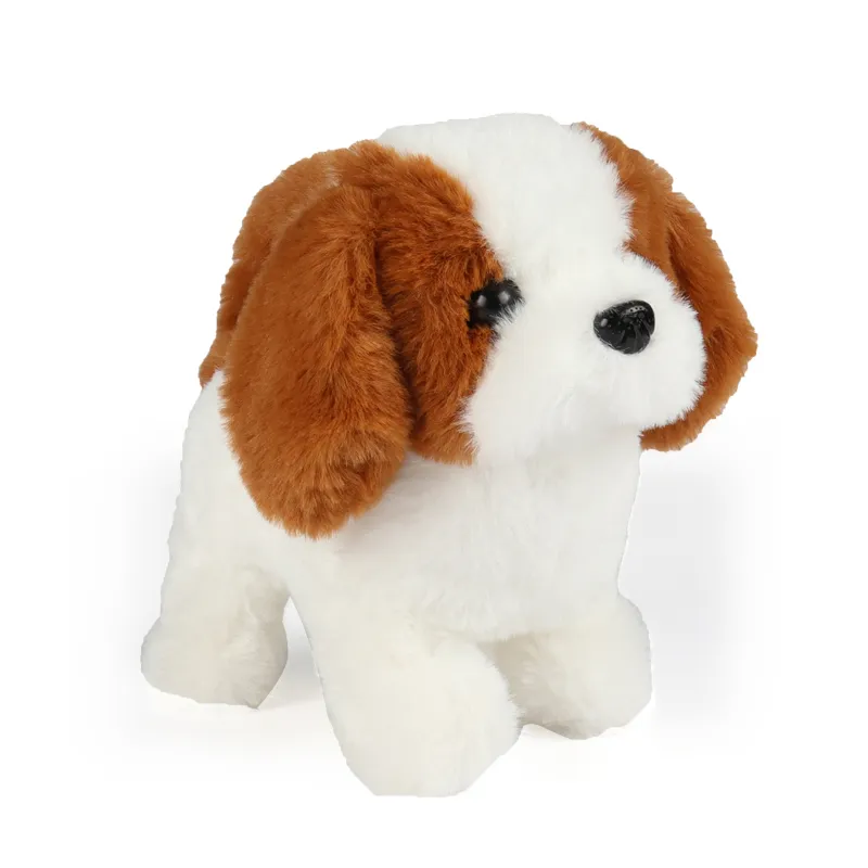Wholesale Custom Barking Walking Dog Plush Stuffed Lovely Animal Toy for Kids