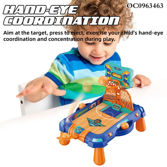 Wholesale Interactive Family Children Mini Finger Basketball Toys Interactive Games Table Hoop Board Games