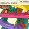 Indoor Educational Track Toy Slot Roll a Ball Toy Education Assemble Toy for Kids