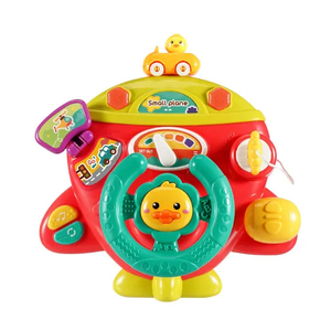 Baby Children Sensory Educational Electronics Steering Wheel Toys with Light and Music