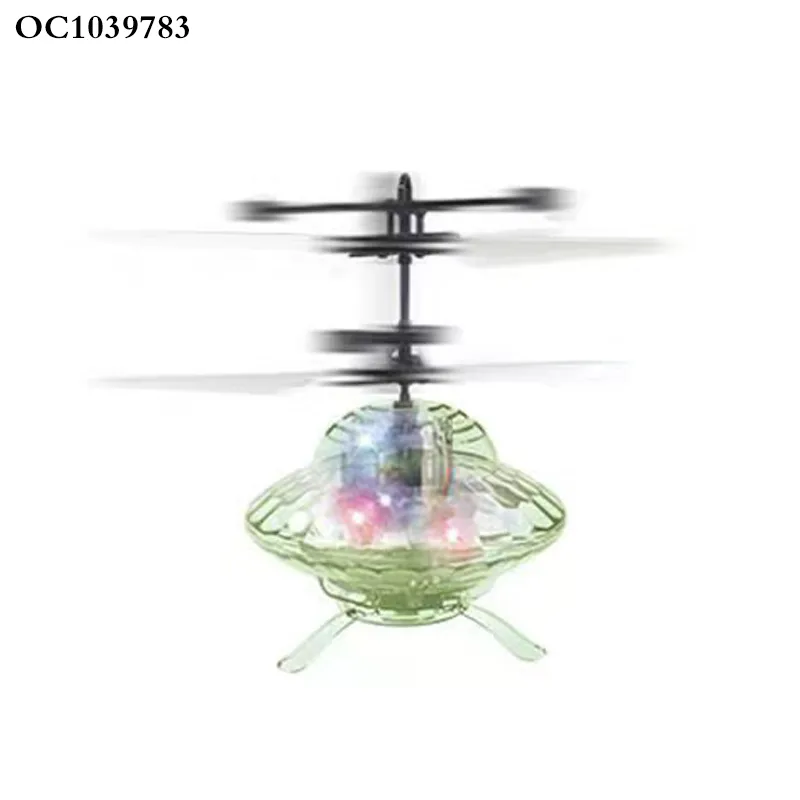 Wholesale Mini Children Controlled Hand Flying Light up Drone Toy for Children