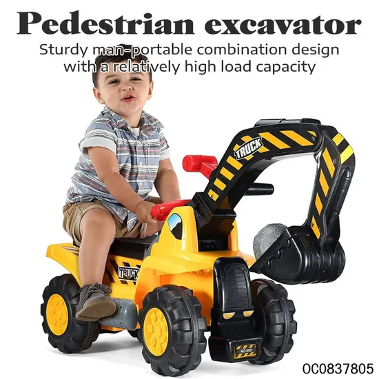 Wholesale Children Mini Small Excavator Sliding Ride on Kids Toys Balance Car