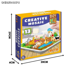 Cheap Small Jigsaw Puzzles 3D Farm Animal Shape Puzzle Toys Bulk Board Game Cognitive Montessori Early Education Toy for Kids Sale