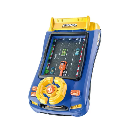 Montessori Plastic Racing Car Children Electronic Kids Educational Baby Steering Wheel Game Toy