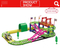 Christmas Racing Rail Car Model Electric Track Light Rails Car Educational Toy