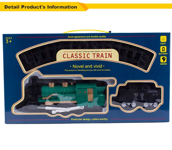 Other Classic Toys Boys Flexible Mini Pieces Train Set Electric Toy with Track Set