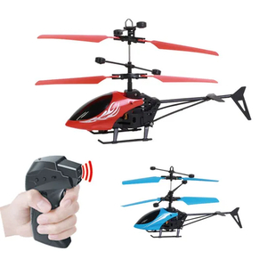 Wholesale Mini LED RC Small Remote Control Hand Gesture Flying Toys Helicopter with Light