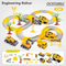 Kids 234PCS B/O Electric Children Rail Race Slot Track Construction Car Toy