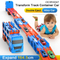 Custom Ejection Fold Metal Transportation Storage Container 3 Layer Truck Model Car Mini Vehicle Toy for Kids Alloy Diecast Toys