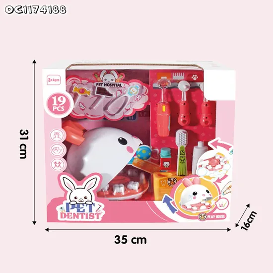 Wholesale Kids Plastic Cleaning Children Montessori Educational Pretend Role Toy