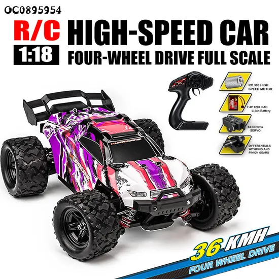 1: 18 Model off Road Vehicle Racing Car Display Drift Toys with Remote Control High Speed RC Cars Wholesale