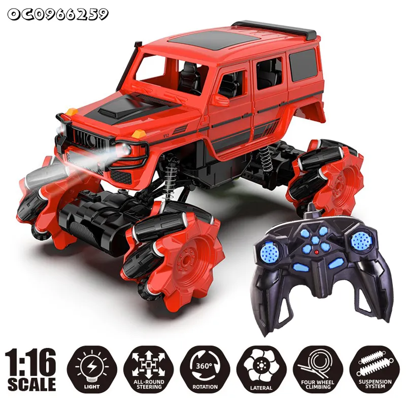 Wholesale 1: 16 Scale Remote Control Model off Road Toys Race Game RC Drift Car with Light