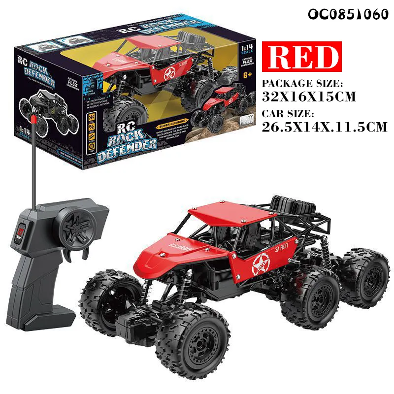 1: 14 Wholesale Stunt off Road 4WD High Speed Remote Control Diecast Toys Metal RC Cars