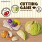 Wholesale 8 Pieces Mini Early Educational Simulated Fruit Vegetables Fruit Pretend Play Kitchen Plastic Food Cutting Toy