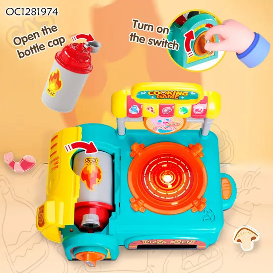 Wholesale Children Gift Kitchen Pretend Play Plastic Toy Kids Plastic Children House Cooking Play Set