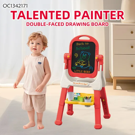 Wholesale Magnetic Educational Toys Kids Double Sided Erasable Whiteboard Toy Drawing Pad Board