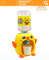 Wholesale Cartoon Duck Drinking Game Household Appliances Children Mini Water Dispenser Children's Plastic Kitchen Toy